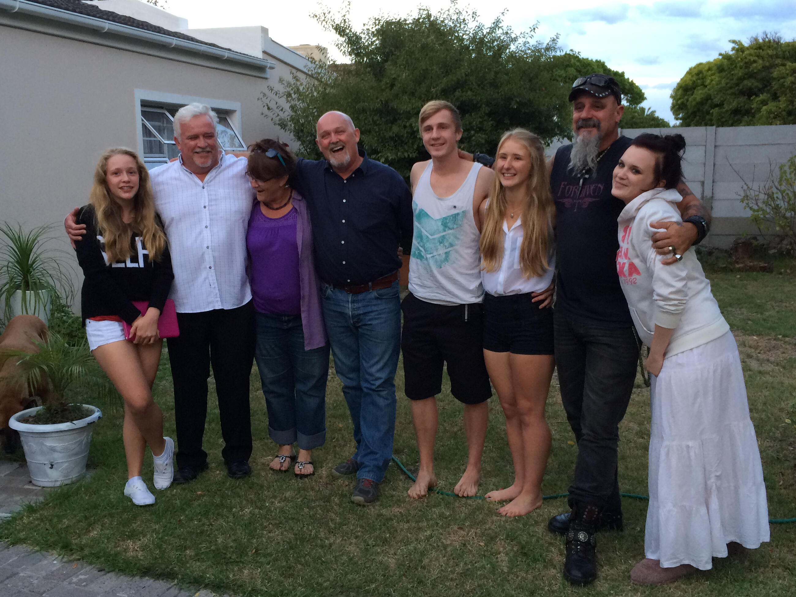 Amber, Carl, Solveig, Svein Åge, Bradley, Sarah, Paul &amp; Bronwyn