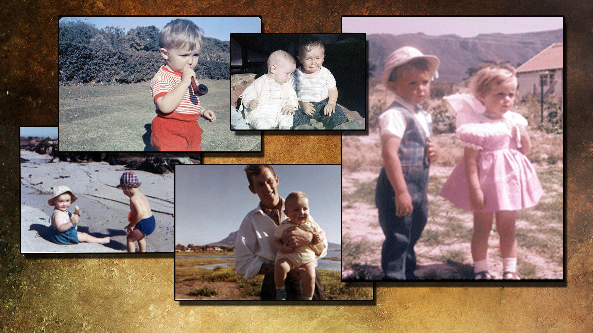 Dad came to visit us