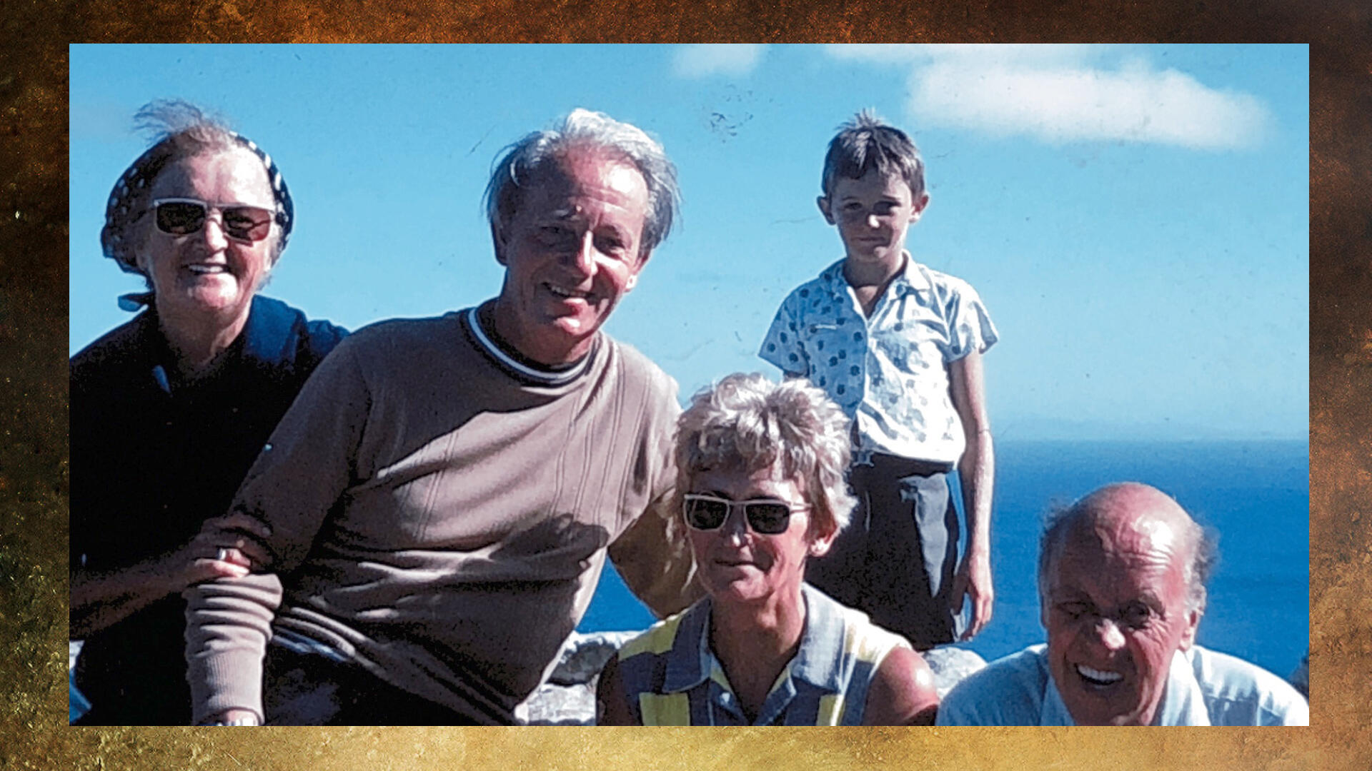 Nana, uncle Eric, aunt Kristal, granddad &amp; Svein Åge