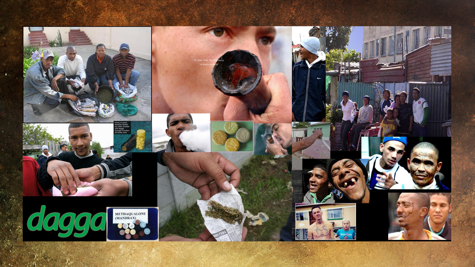 Old culture - dagga & buttons