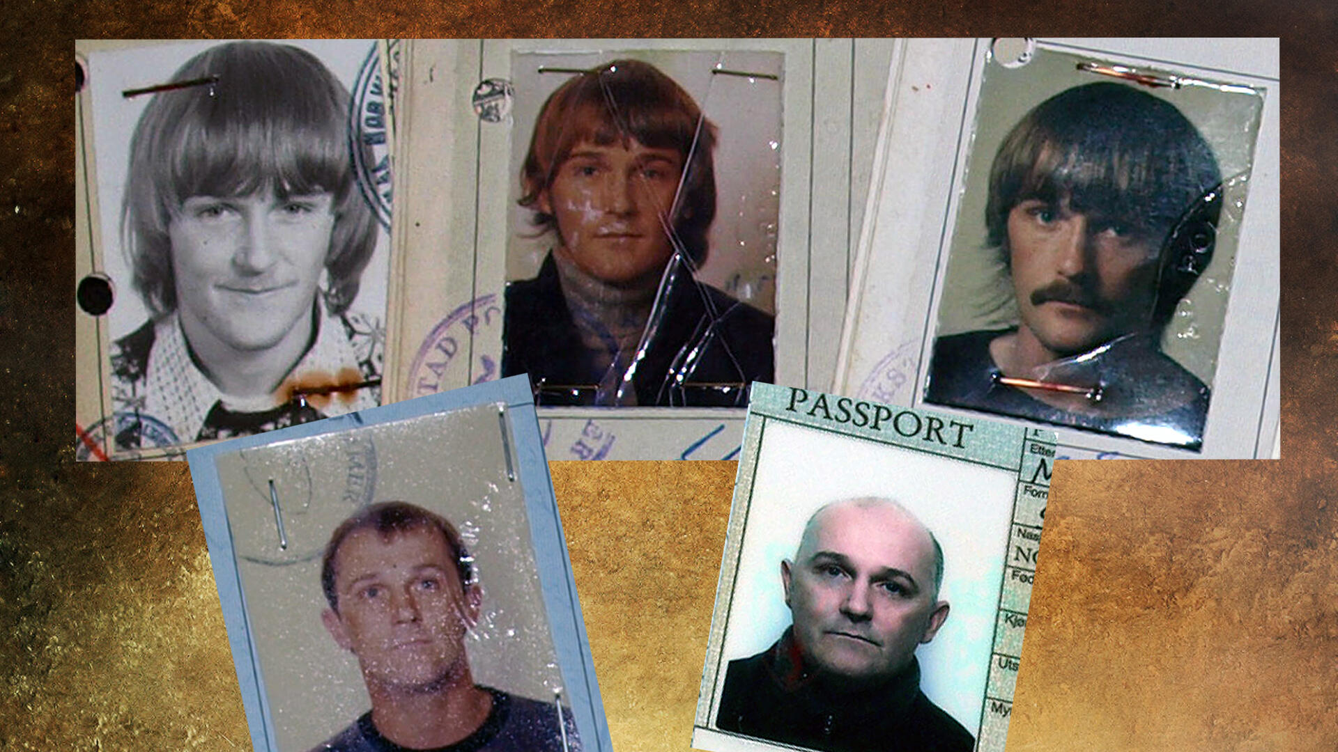 Old passport photos - Gamle pass bilder